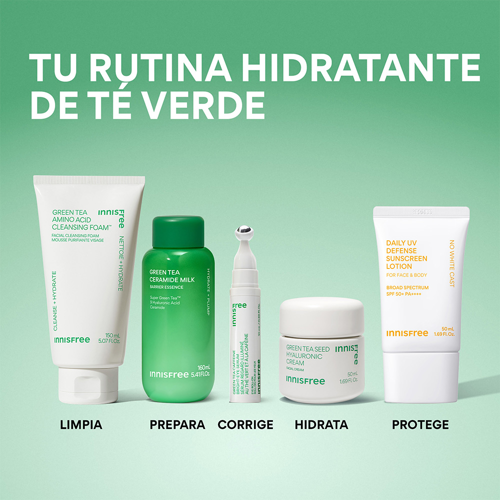 GREEN TEA CERAMIDE MILK TONER FOR HYDRATION & BARRIER REPAIR (T&Oacute;NICO LECHOSO DE T&Eacute; VERDE Y CERAMIDAS)